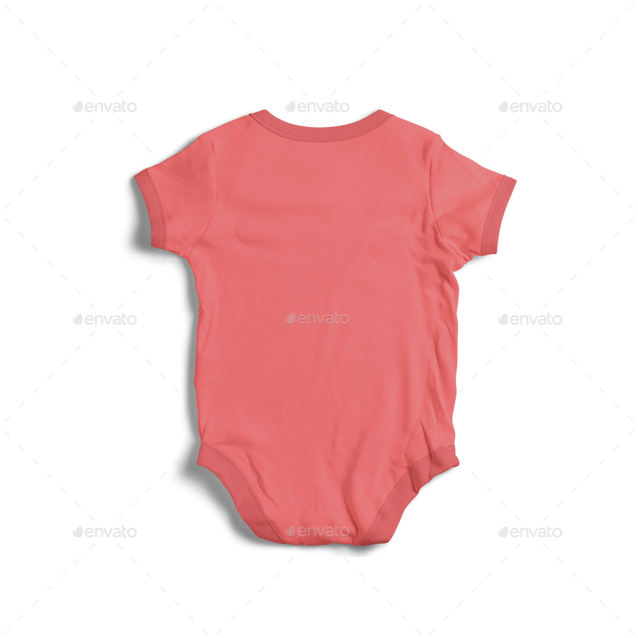 Download Baby Bodysuit Clothing Mock-up by vasaki | GraphicRiver