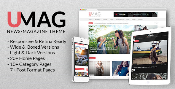 UMag - Responsive Drupal News / Magazine Theme