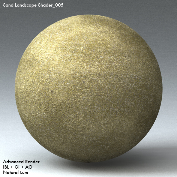Sand Landscape Shader_005 - 3DOcean Item for Sale