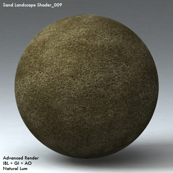 Sand Landscape Shader_009 - 3DOcean Item for Sale