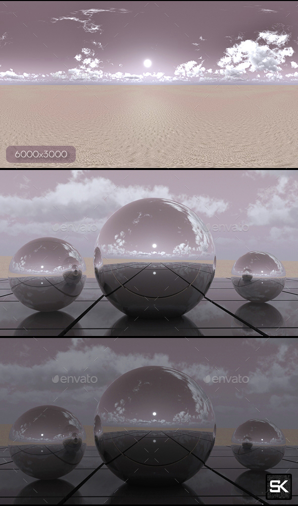 Pink Sky - 3DOcean Item for Sale