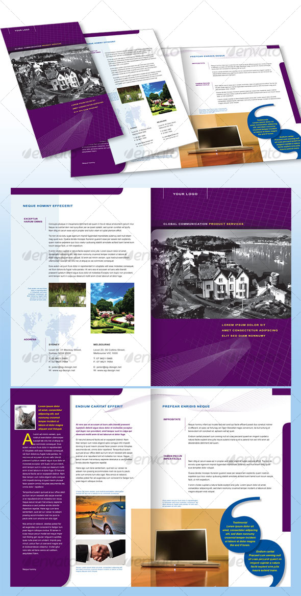 4 Page Corporate Brochure A4 - Corporate Brochures