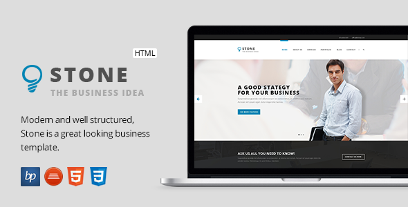 Stone - Responsive Business HTML5 Template