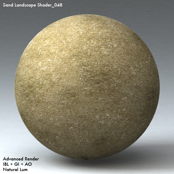 Sand Landscape Shader_048 - 3DOcean Item for Sale