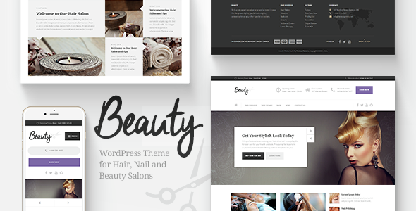 Beauty - Hair Salon, Nail, Spa, Fashion WP Theme