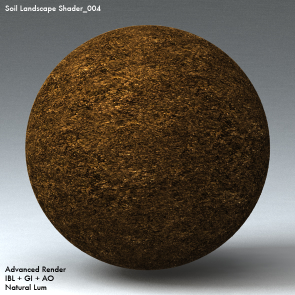 Soil Landscape Shader_004 - 3DOcean Item for Sale
