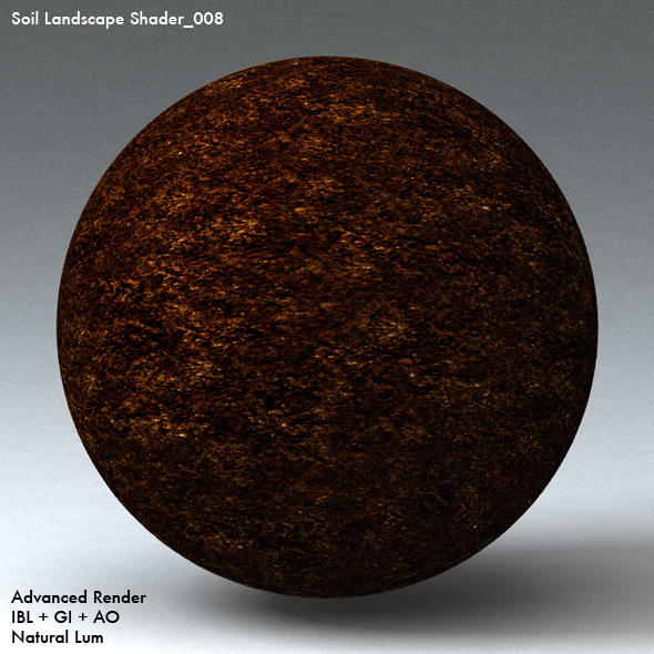Soil Landscape Shader_008 - 3DOcean Item for Sale