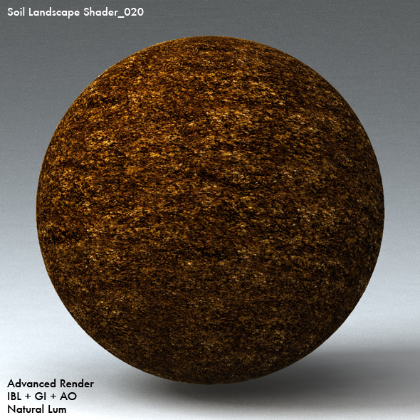 Soil Landscape Shader_020 - 3DOcean Item for Sale