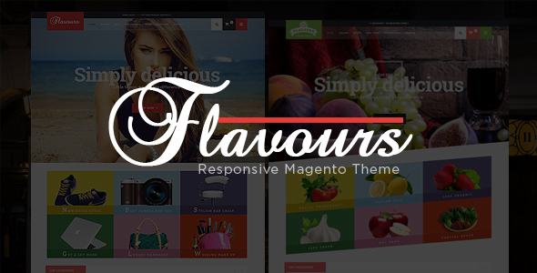 Flavours - Multipurpose Responsive Magento Theme