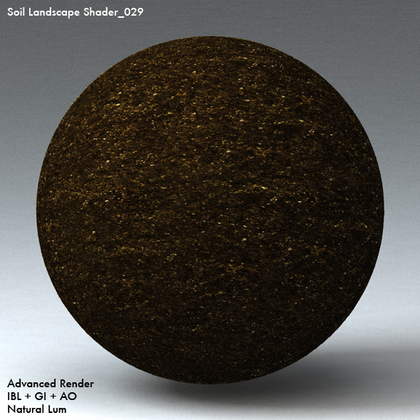 Soil Landscape Shader_029 - 3DOcean Item for Sale