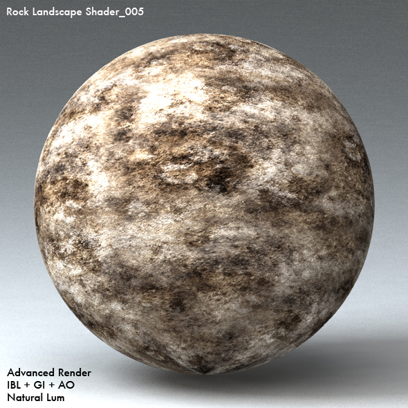 Rock Landscape Shader_005 - 3DOcean Item for Sale