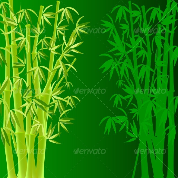 VECTOR ILLUSTRATION OF BAMBOO VECTOR ILLUSTRATION OF BAMBOO