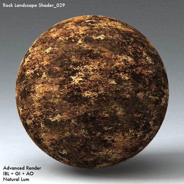 Rock Landscape Shader_029 - 3DOcean Item for Sale