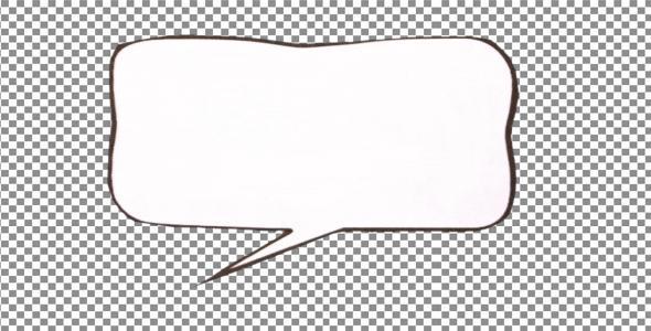 Comic Balloons with Alpha Comic Balloons with Alpha