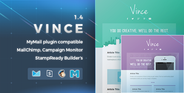 Vince | Responsive Email Template