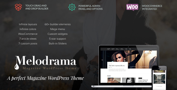 Melodrama - Clean & Stylish Magazine Theme