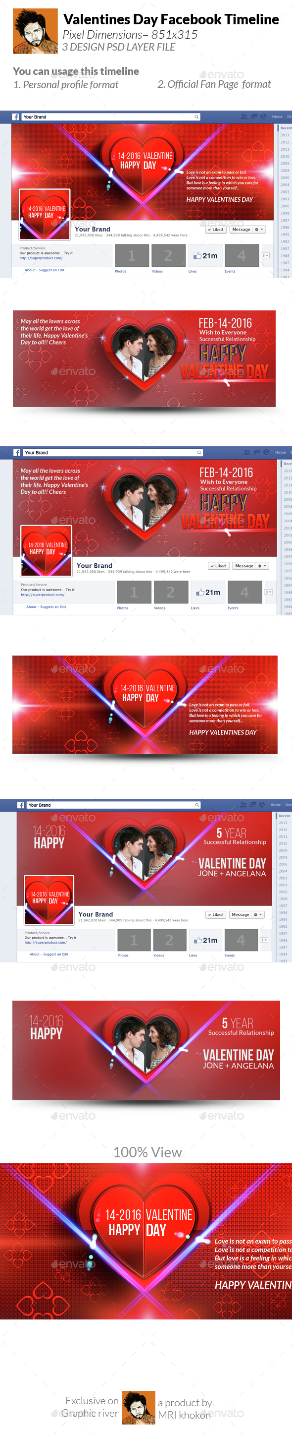 Valentines Facebook Timeline Cover