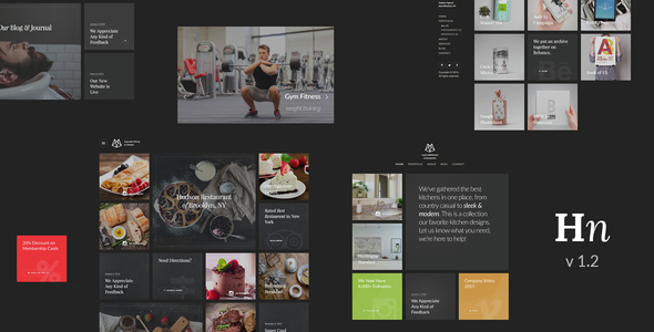 Hudson - Creative Responsive Retina-Ready HTML5