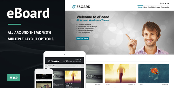 eBoard - All Around WordPress Theme