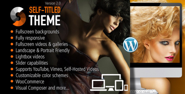 Self Titled - Responsive WordPress Theme