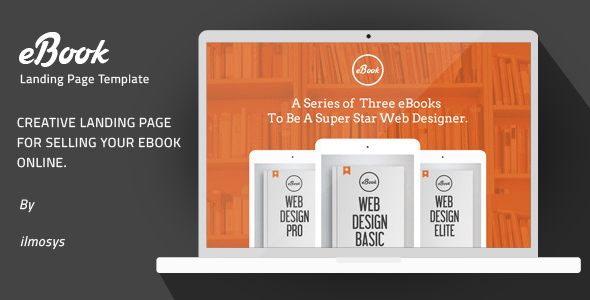 eBook - Creative Landing Page Template