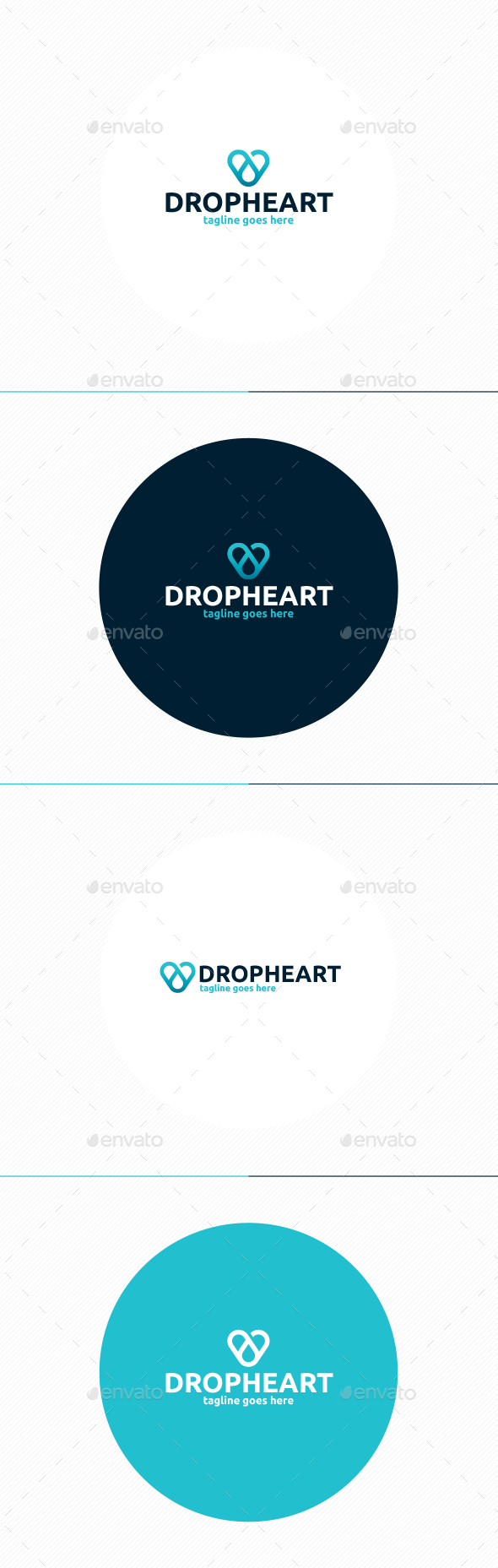 Drop Heart Logo