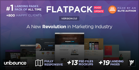 FLATPACK - Multipurpose Unbounce Pack