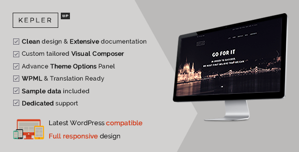 Kepler - Responsive Business WordPress Theme