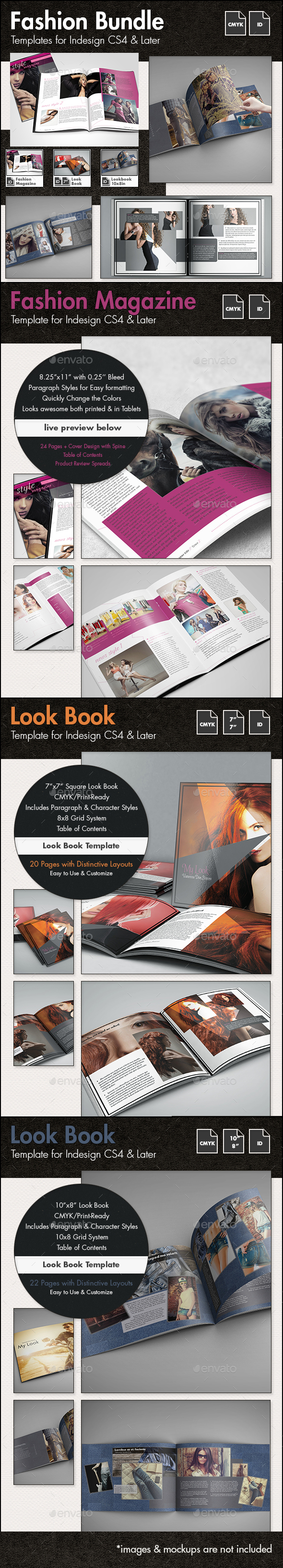 Graphicriver Fashion Templates Bundle 13981944