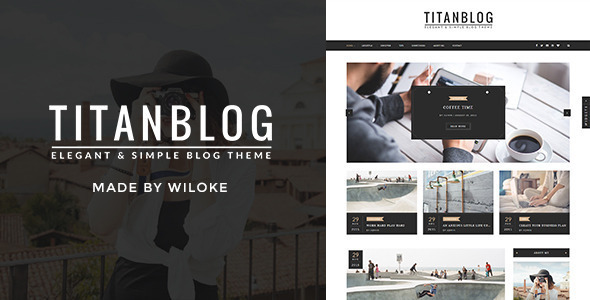 Titan - An Elegant WordPress Blog Theme