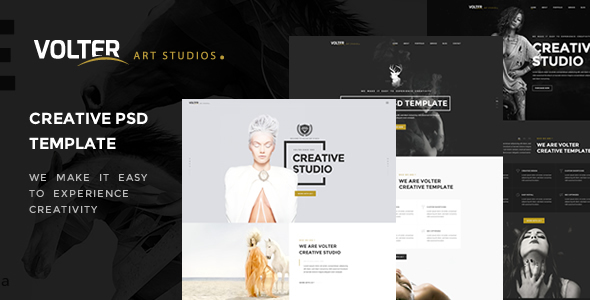 Volter - Creative PSD Template