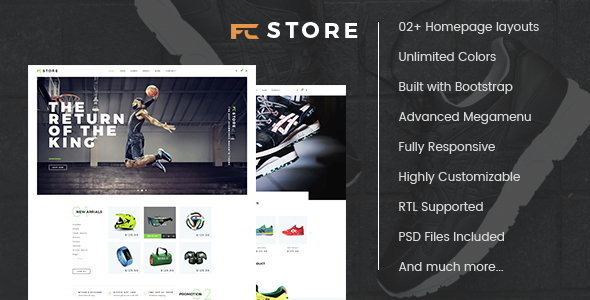 FCstore - Premium Responsive Prestashop Theme