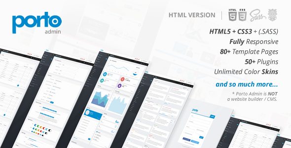 Porto Admin - Responsive HTML5 Template