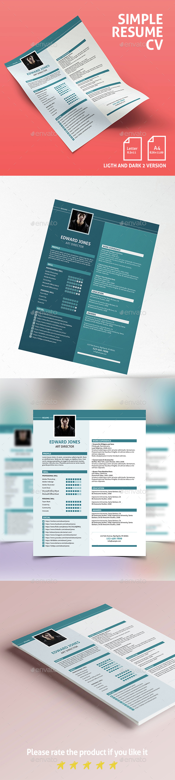 Simple Resume CV