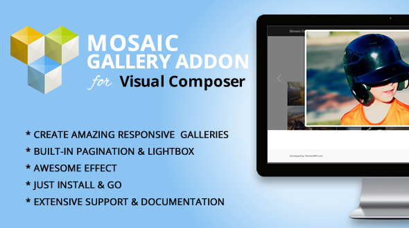 Mosaic Gallery Addon for Visual Composer