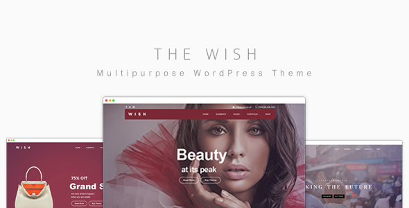 Wish - Responsive Multi-Purpose WordPress Theme