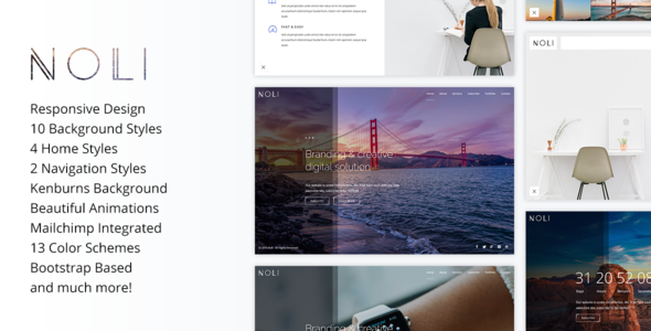 Noli - Responsive Coming Soon Template