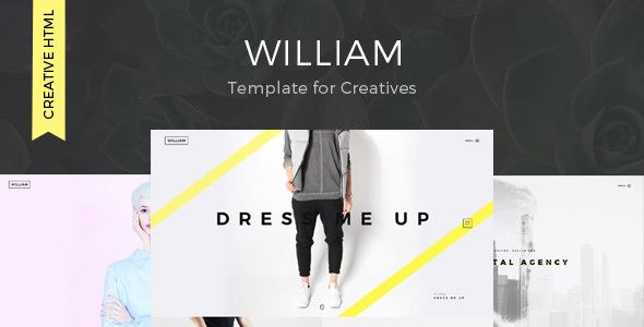 William - Creative Portfolio Template