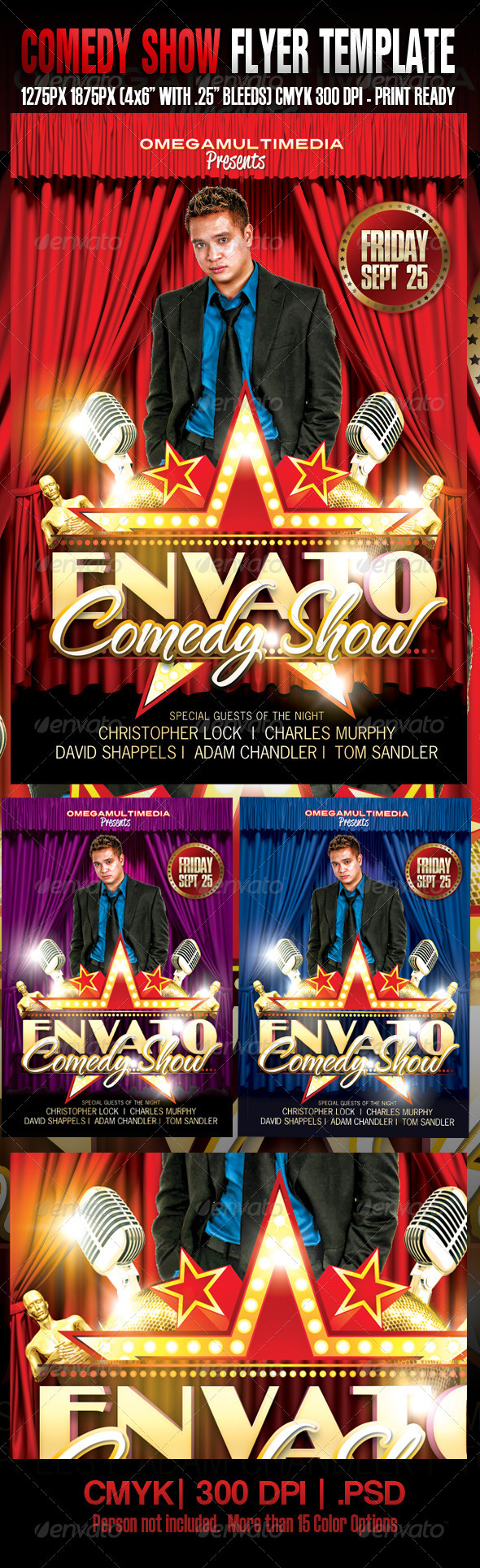 Comedy Show Template Comedy Show Template