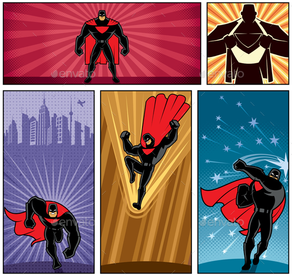 Superhero Banners 5