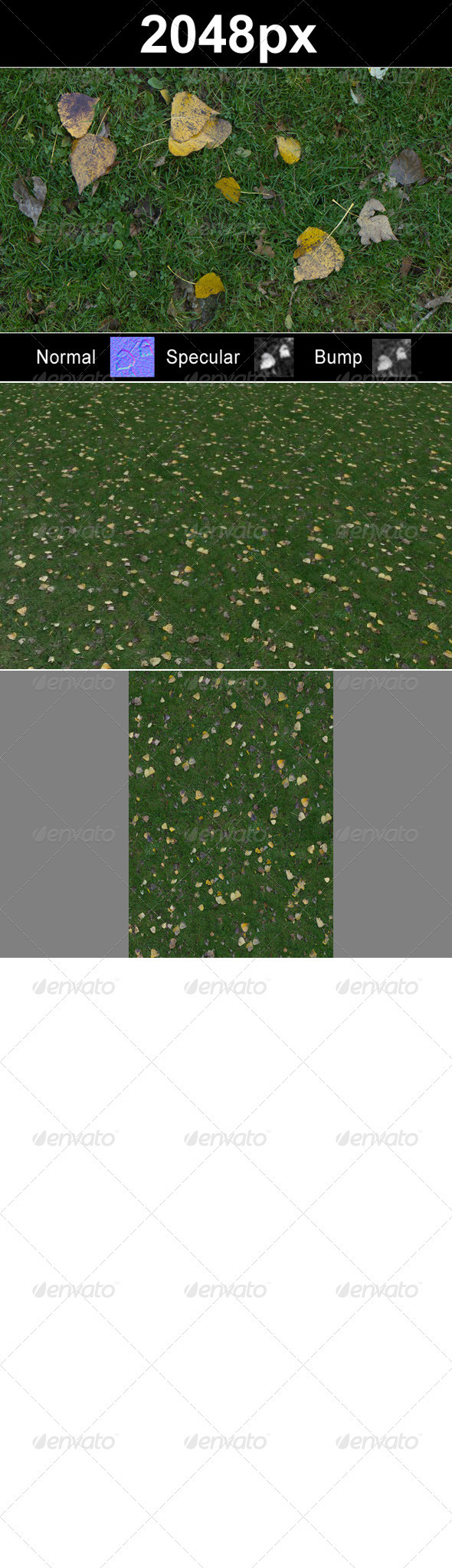 Lawn 2 with leaves - 3DOcean Item for Sale