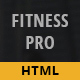 Fitness Pro - Gym Fitness HTML Template 
