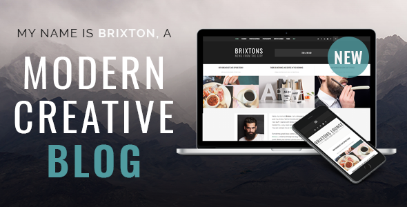 Brixton - WordPress Blog Theme