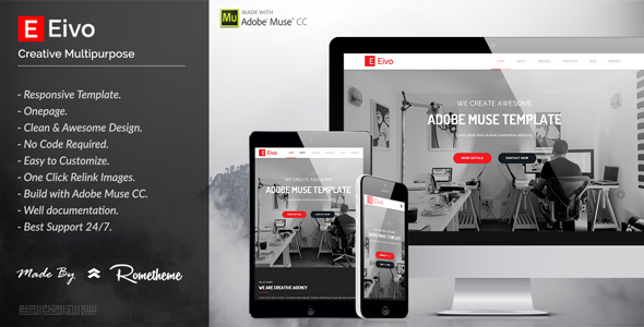 Eivo - Multipurpose Muse Template