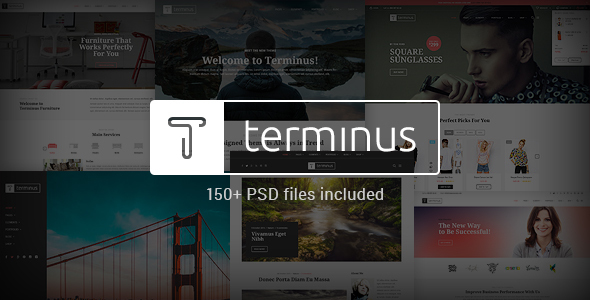Terminus - Multi-Purpose PSD Template