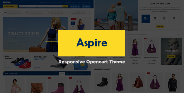 Aspire - Responsive OpenCart Theme