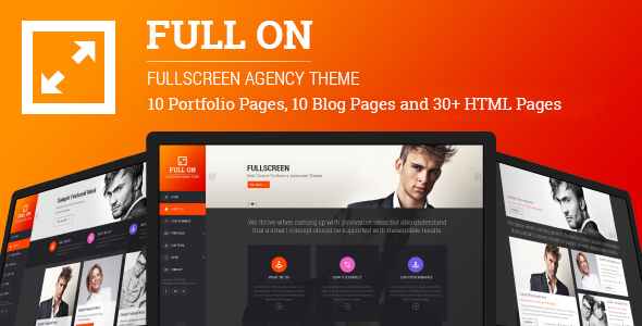 Full On - Fullscreen Creative Agency HTML Theme