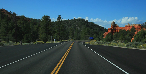 Drive Bryce Canyon National Park Full HD Drive Bryce Canyon National Park Full HD