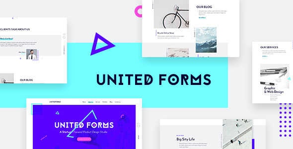 United Forms Creative Agency HTML Template