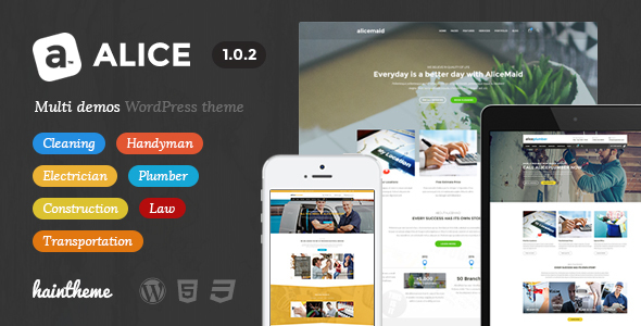 Alice - Multi-Concept Business WordPress Theme